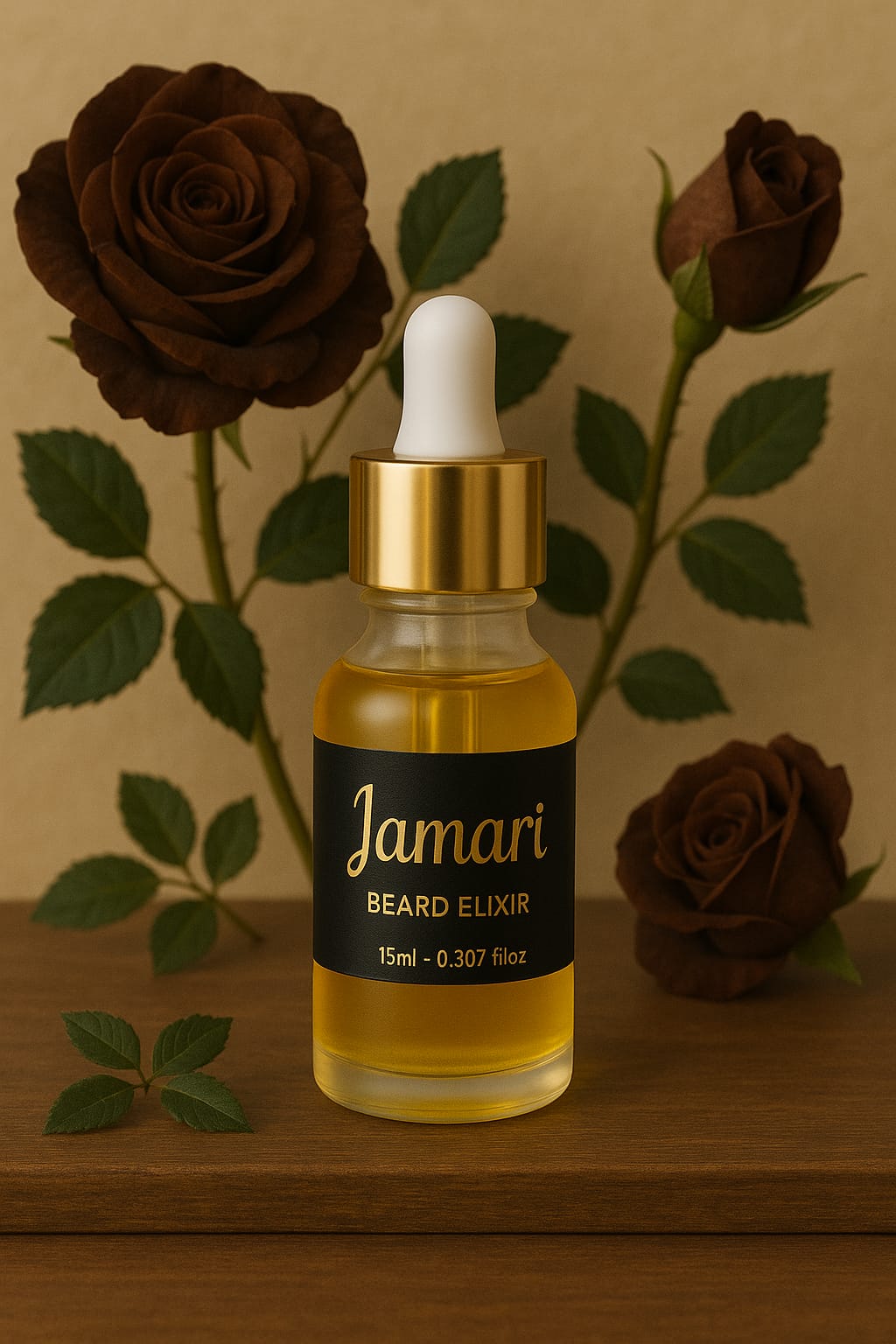 Smoke and Petals - 15ml Beard Elixir